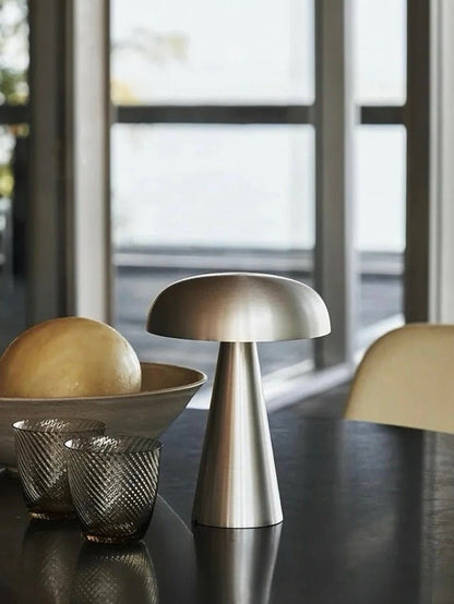 Modern Mushroom Dimmable Portable Led Table Lamp - Como SC53